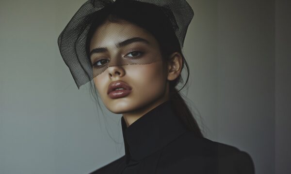 Elegant Veiled Portrait Elegant Veiled Portrait