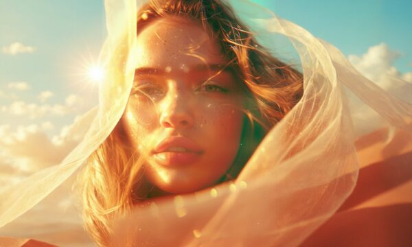 Ethereal Portrait of Young Woman Ethereal Portrait of Young Woman