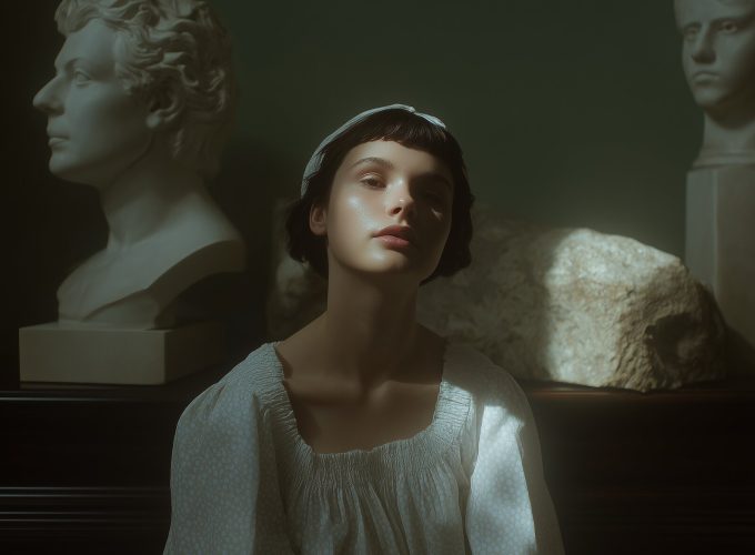 Serenity Among Sculptures