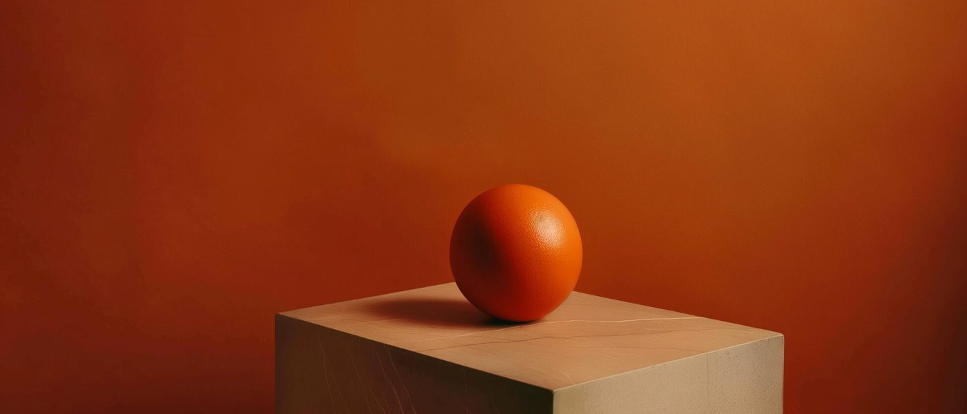 Monochromatic Orange Composition