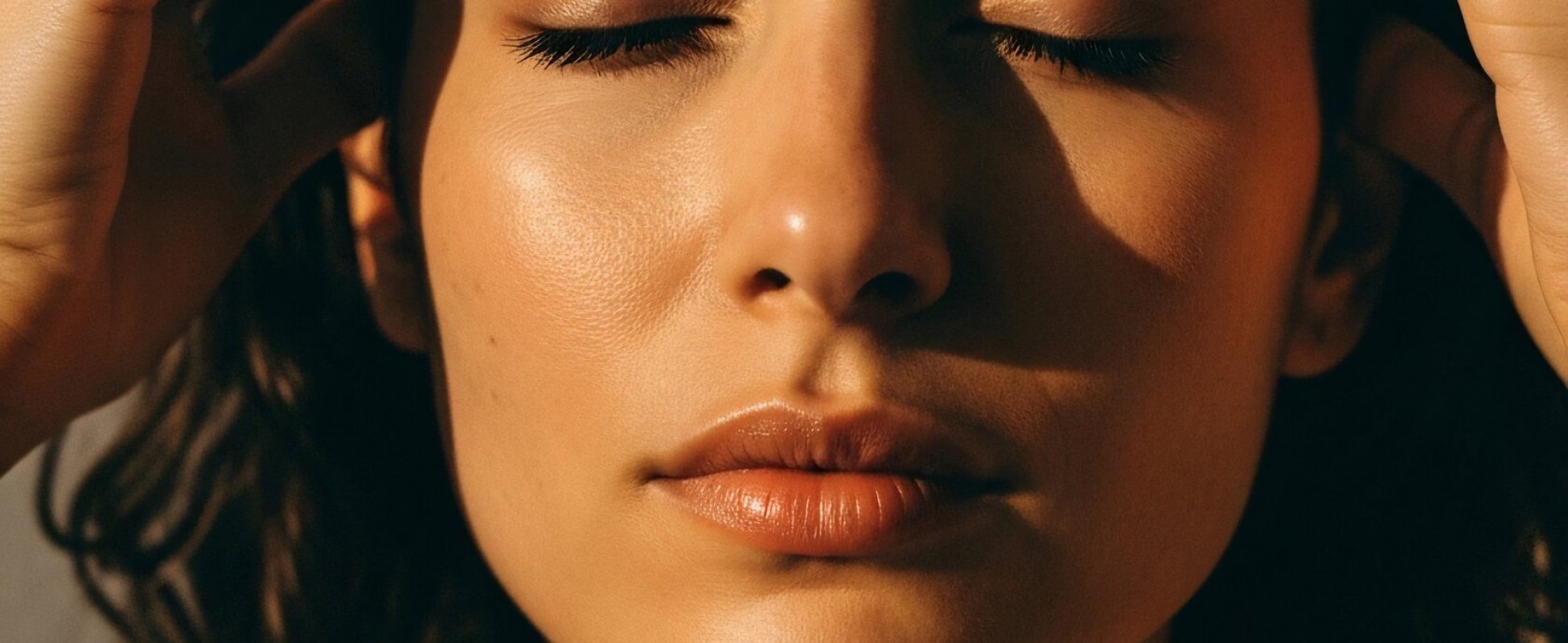 Serene Sunlit Portrait